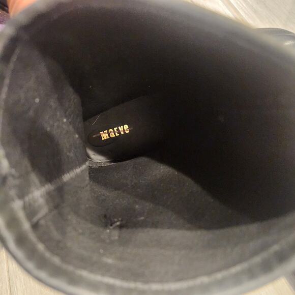 NEW Anthropologie Maeve Pilcro black moto boots size 9 - Picture 6 of 7